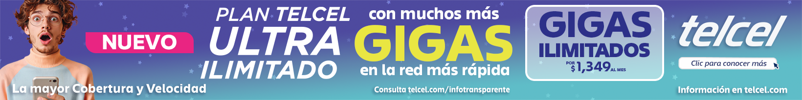 Plan Telcel Ultra Banner