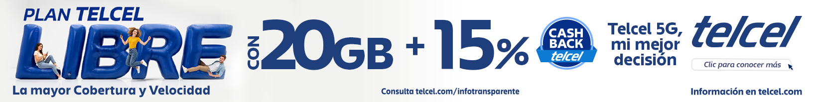 Plan Telcel Ultra Banner