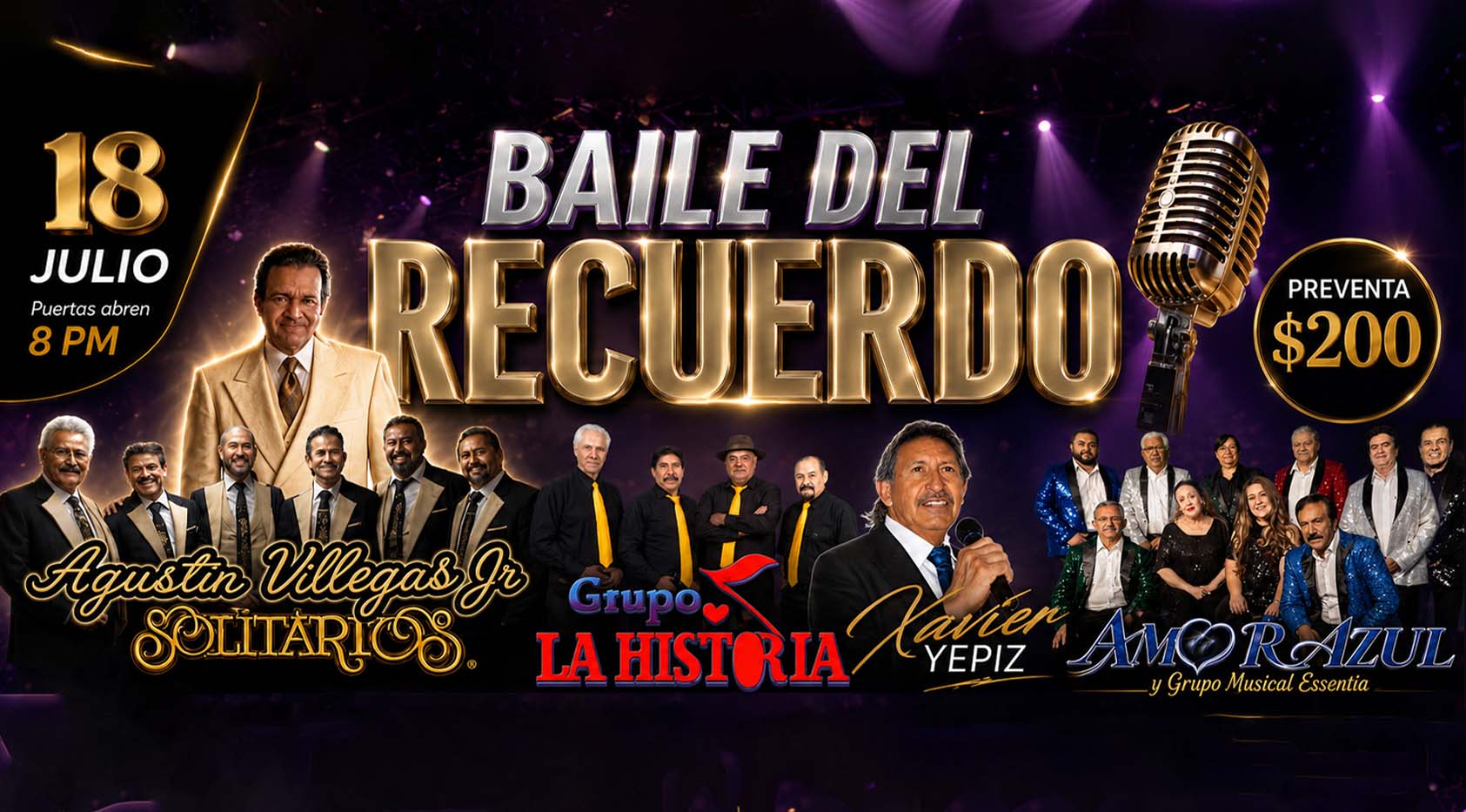 Anuncian gran baile del recuerdo en Tecate