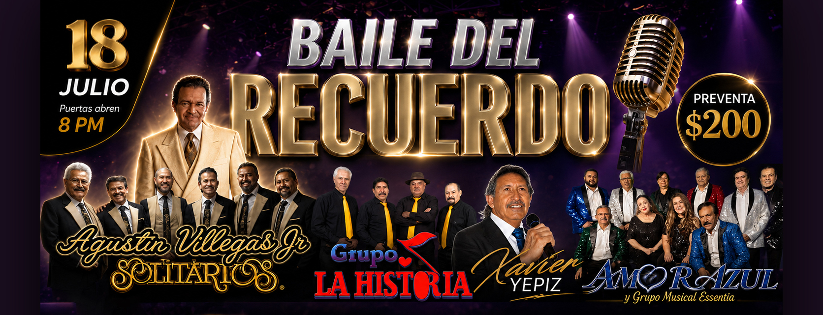 Anuncian gran baile del recuerdo en Tecate