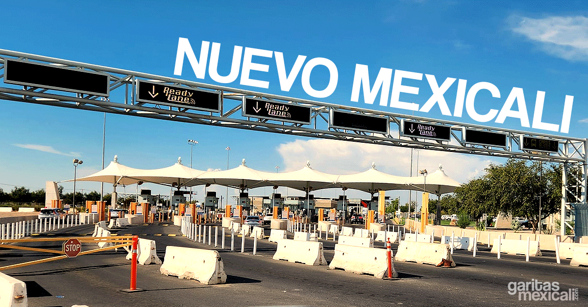 29 min para cruzar por garita Nuevo Mexicali, 1 hora para zona Centro