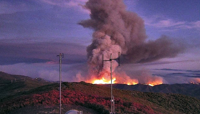 Incendio Gifford obliga evacuaciones en California