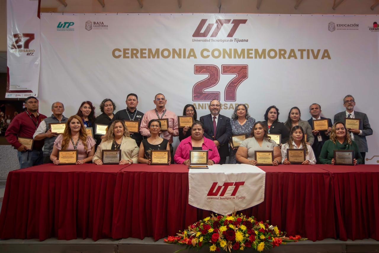 Con matrícula histórica, la UTT celebra su 27 aniversario